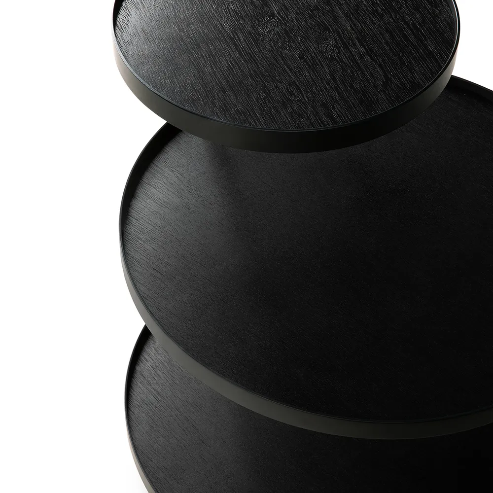 Swivel tray sofabord