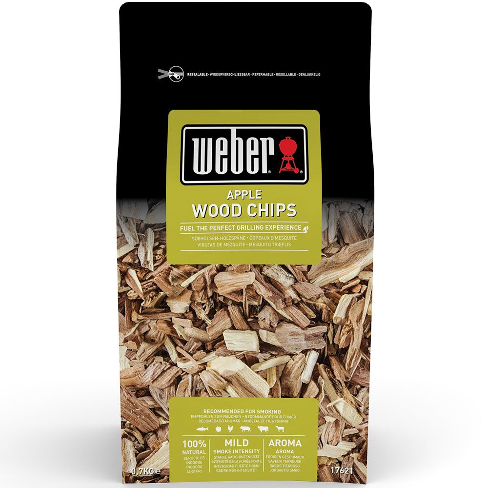 Weber, Røgflis Æble 0,7 kg Weber