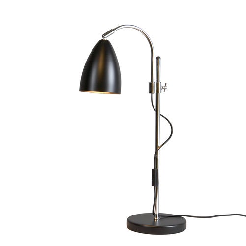 Sway bordlampe Sort / Krom