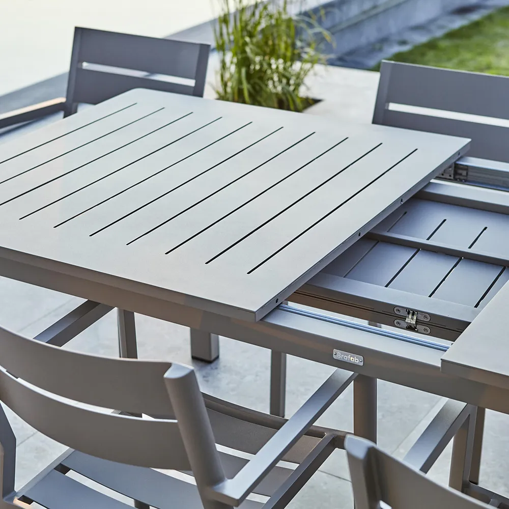 Lomma spisebord 100x194-312 cm Khaki