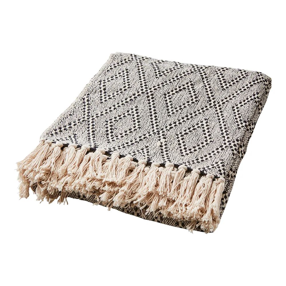 Affari of Sweden, ANNA tæppe beige/sort