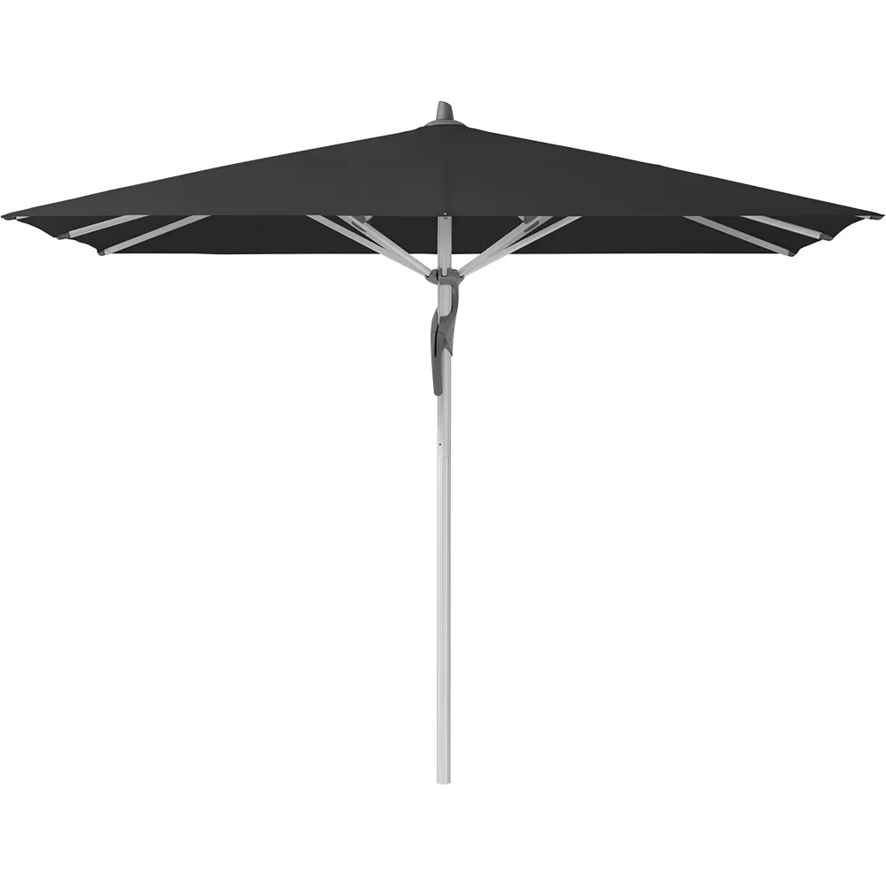 Fortino Riviera 200x200 cm parasol alu Cat.4 408 Black