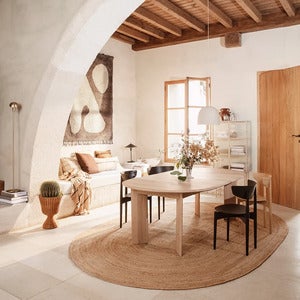 Eternal Oval Jute Tæppe 230x340 cm