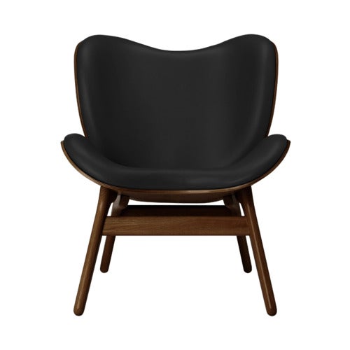 A Conversation Piece Hvilestol Dark Oak/Hope Leather Black