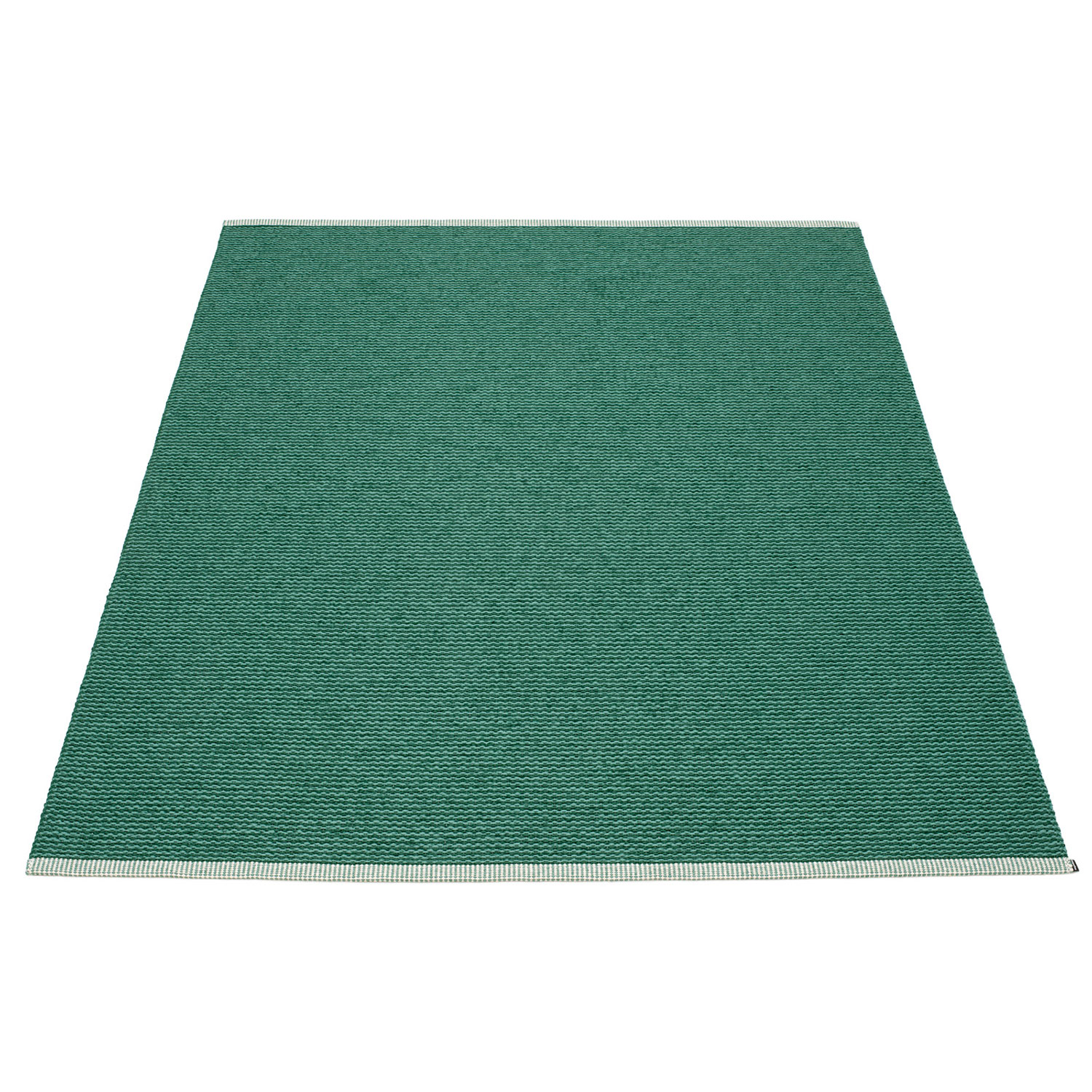 Pappelina Mono tæppe 140×200 cm dark green / jade