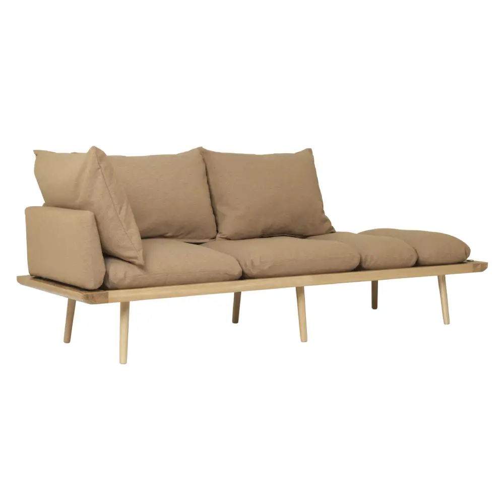 Umage, Lounge Around 3-personers sofa Oak/Sugar Brown