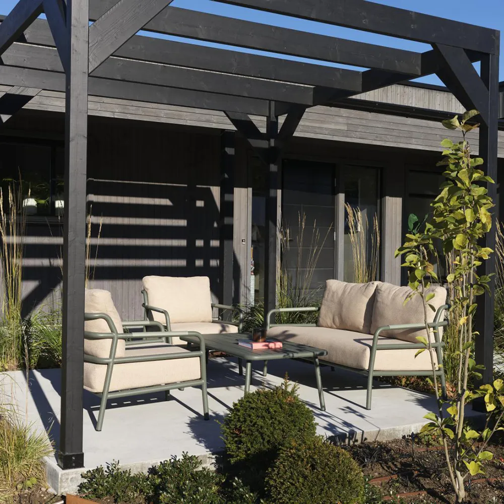 Brafab, Pipe Loungegruppe Nordic Green/Barcley