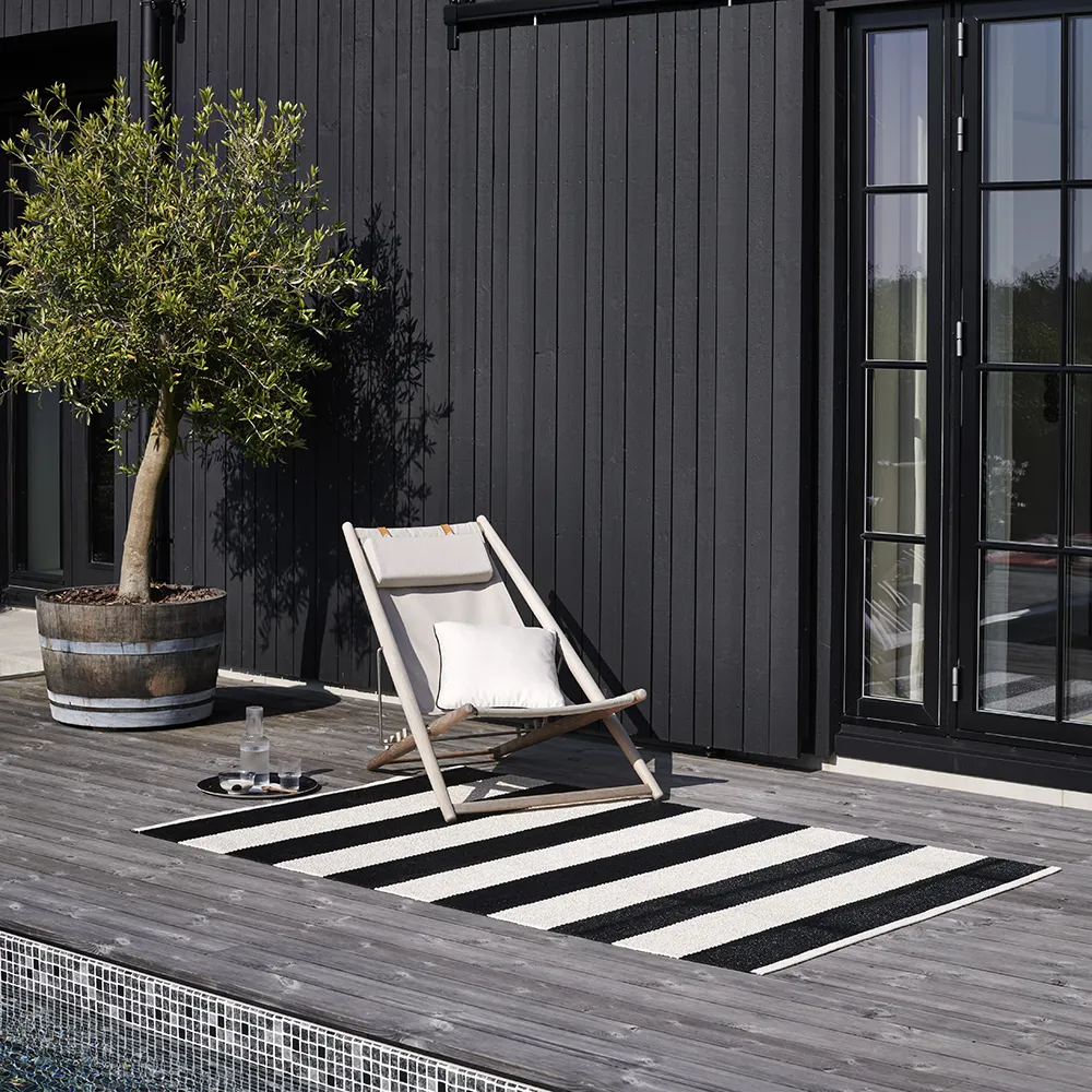 Bob taeppe Black/Vanilla 70 x 300 cm