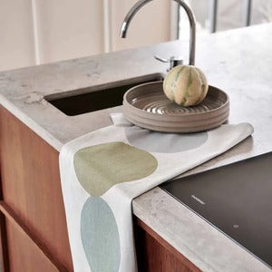 Køkkenhåndklæde Otto Olive 46x66 cm