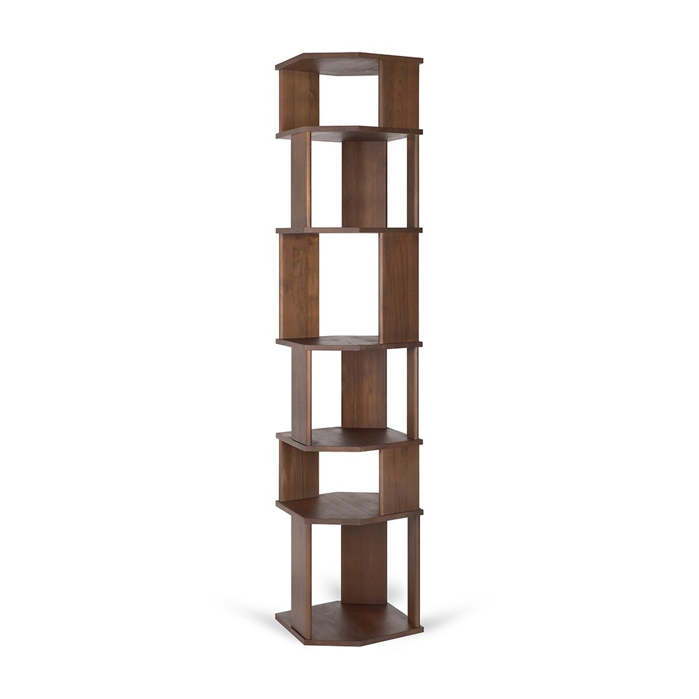 Stairs hylde Lakeret teak 45x46x204 cm