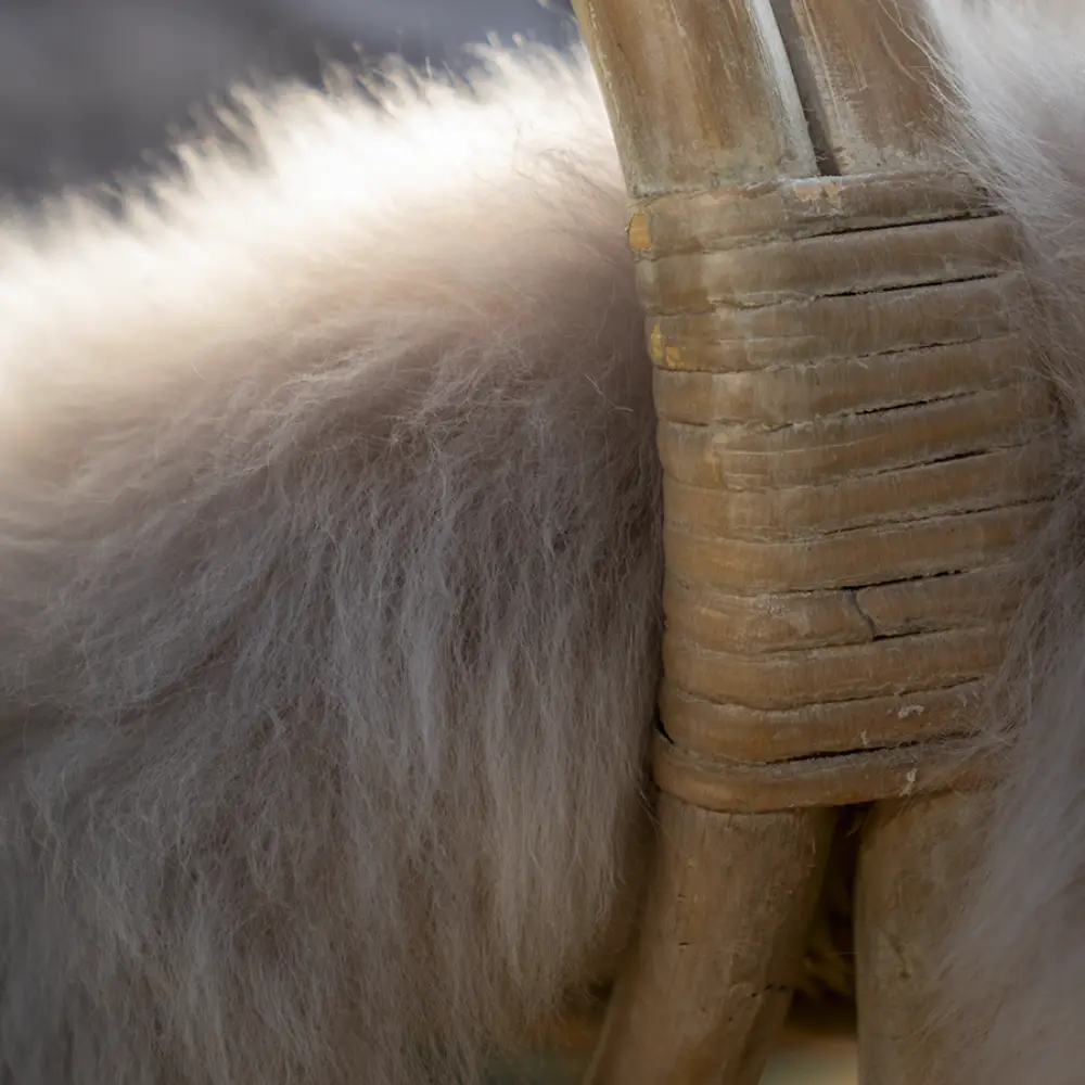 Vilma fåreskind grå