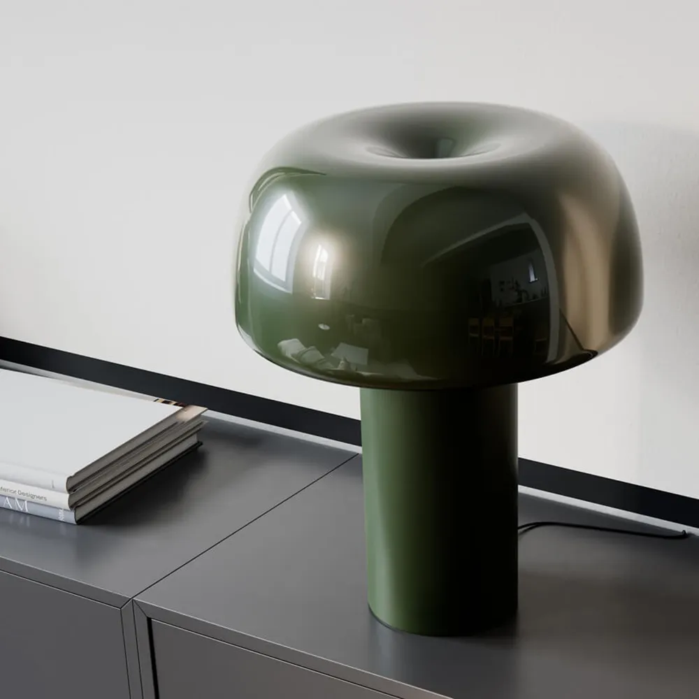 Lean on Me bordlampe Mørkegrøn