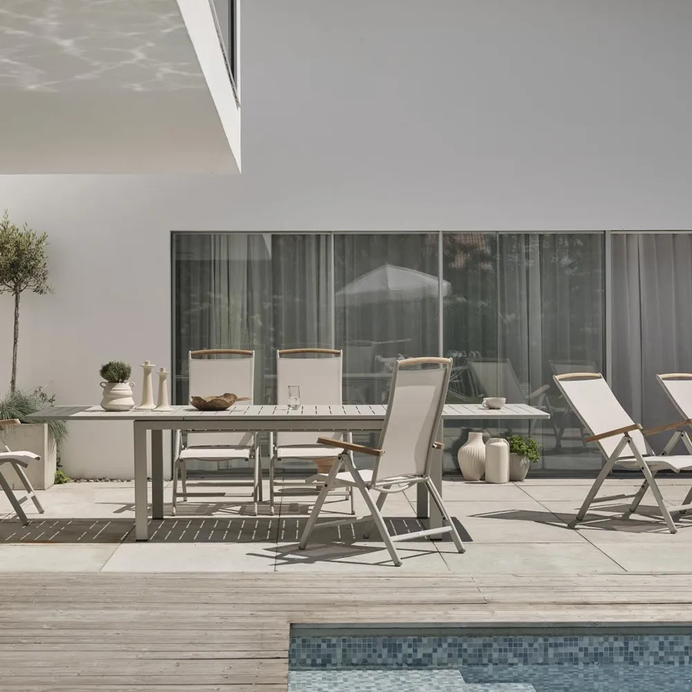 Andy Positionsstol Lysegrå/Offwhite