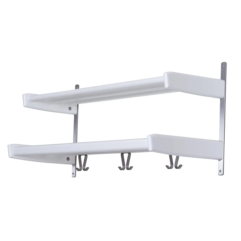 Meja Hattehylde 90 cm 2 hylder Hvidlakeret birk