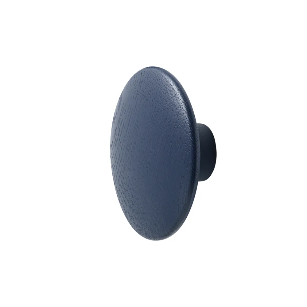 Muuto The Dots knage - midnight blue (blå) Medium
