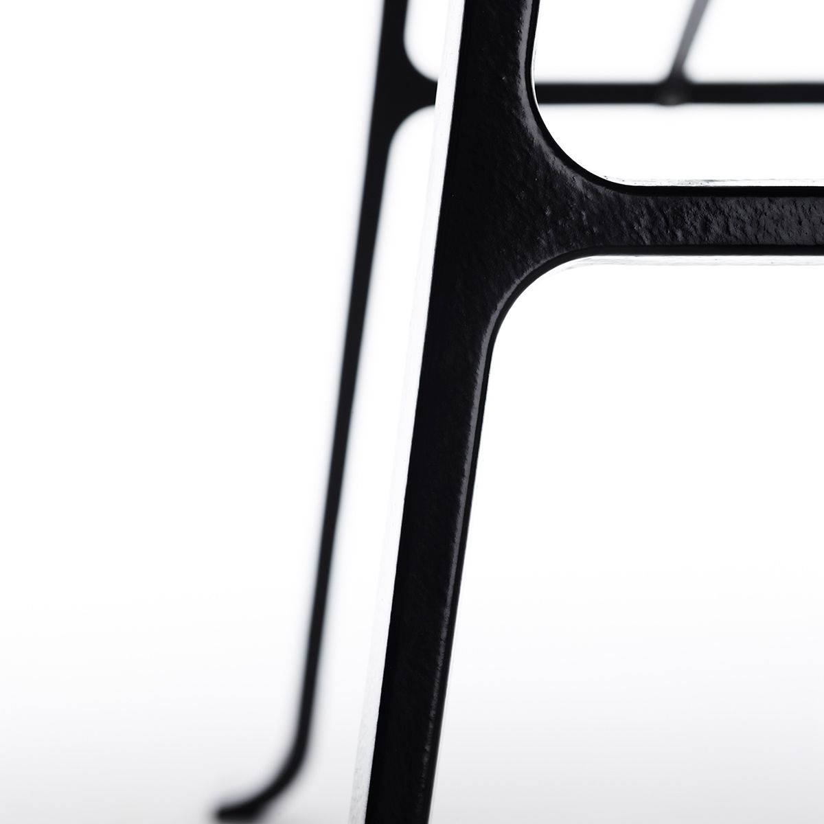 Seriff bord 73x130 cm natur/sort