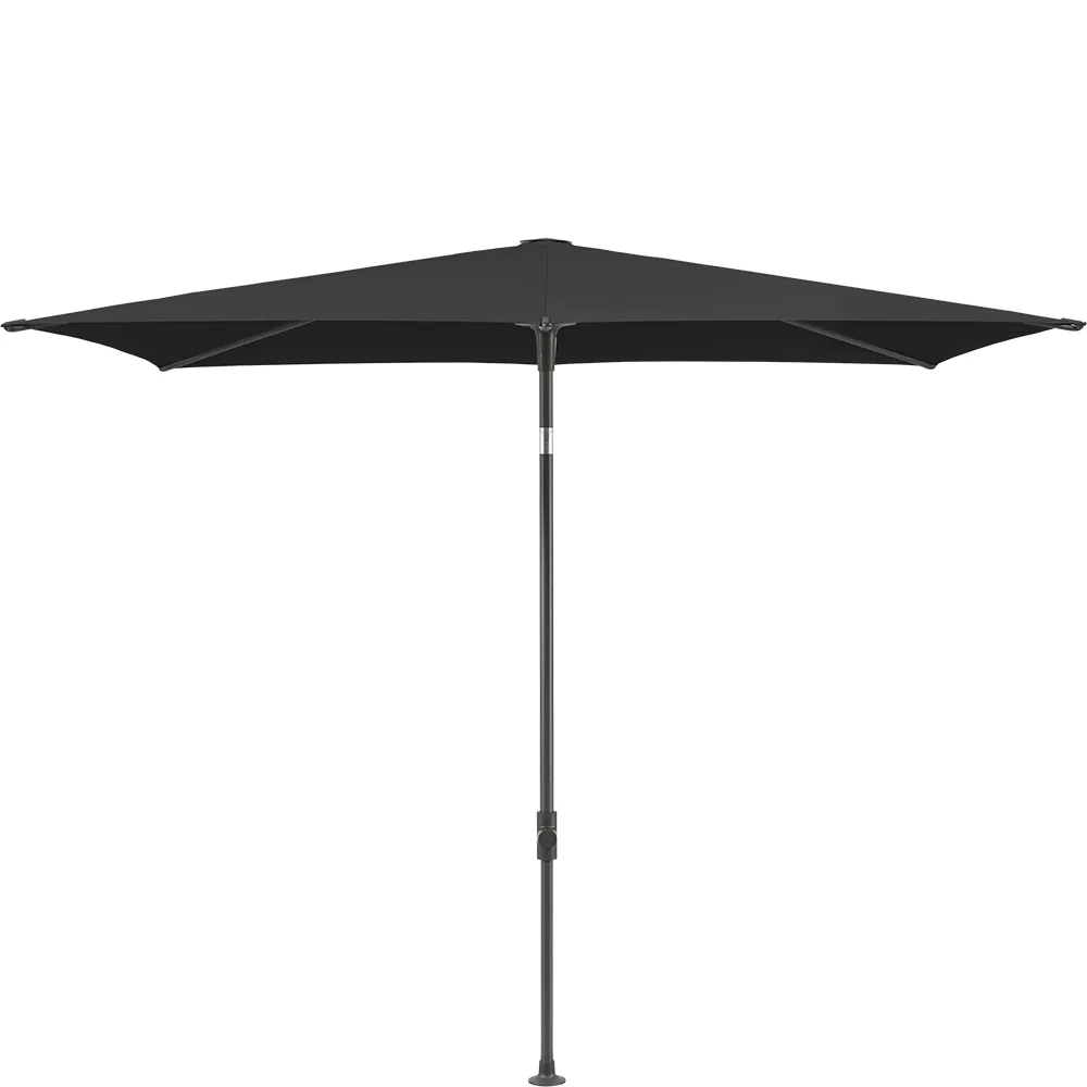 Glatz Smart parasol 250×200 cm anthracite Kat.4 408 Black