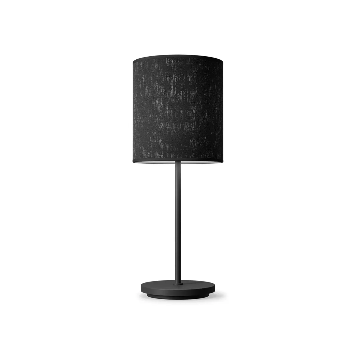 Belid, Dual bordlampe metal sort struktur