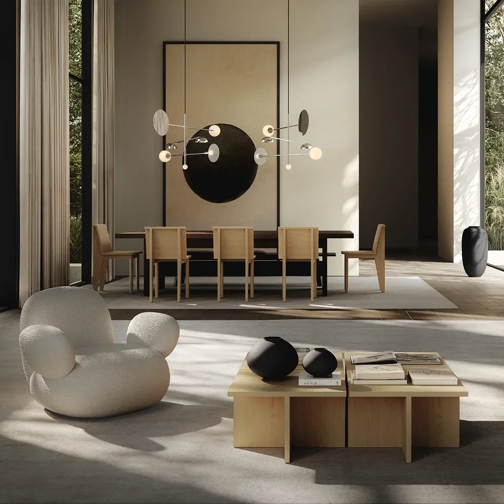 Brutus sofabord - Naturlig eg