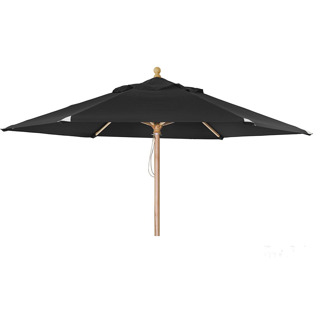 Brafab, Reggio Træparasol 300 cm Sort Brafab