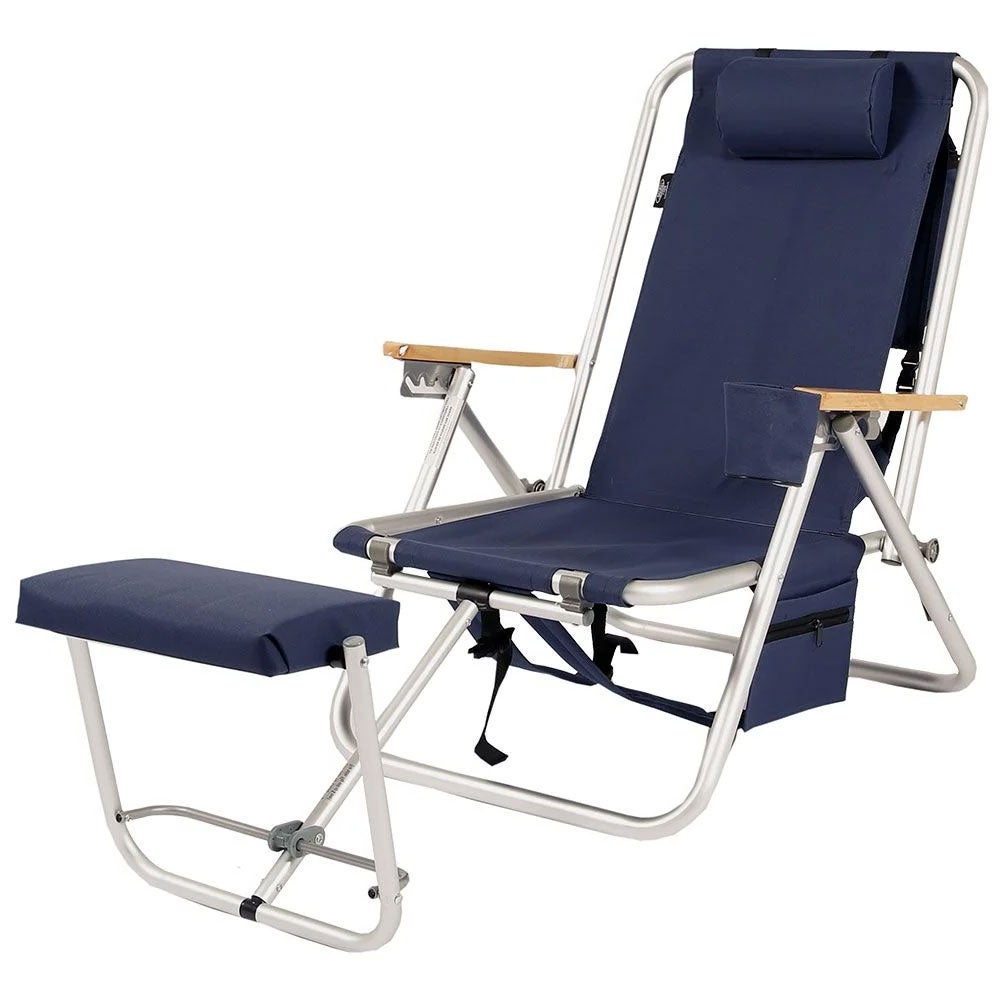 Fritab, Roxy Strandstol M Kylbag/Mobilficka Blå