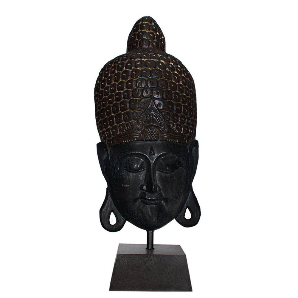 Busso bordlampe H75cm Sort