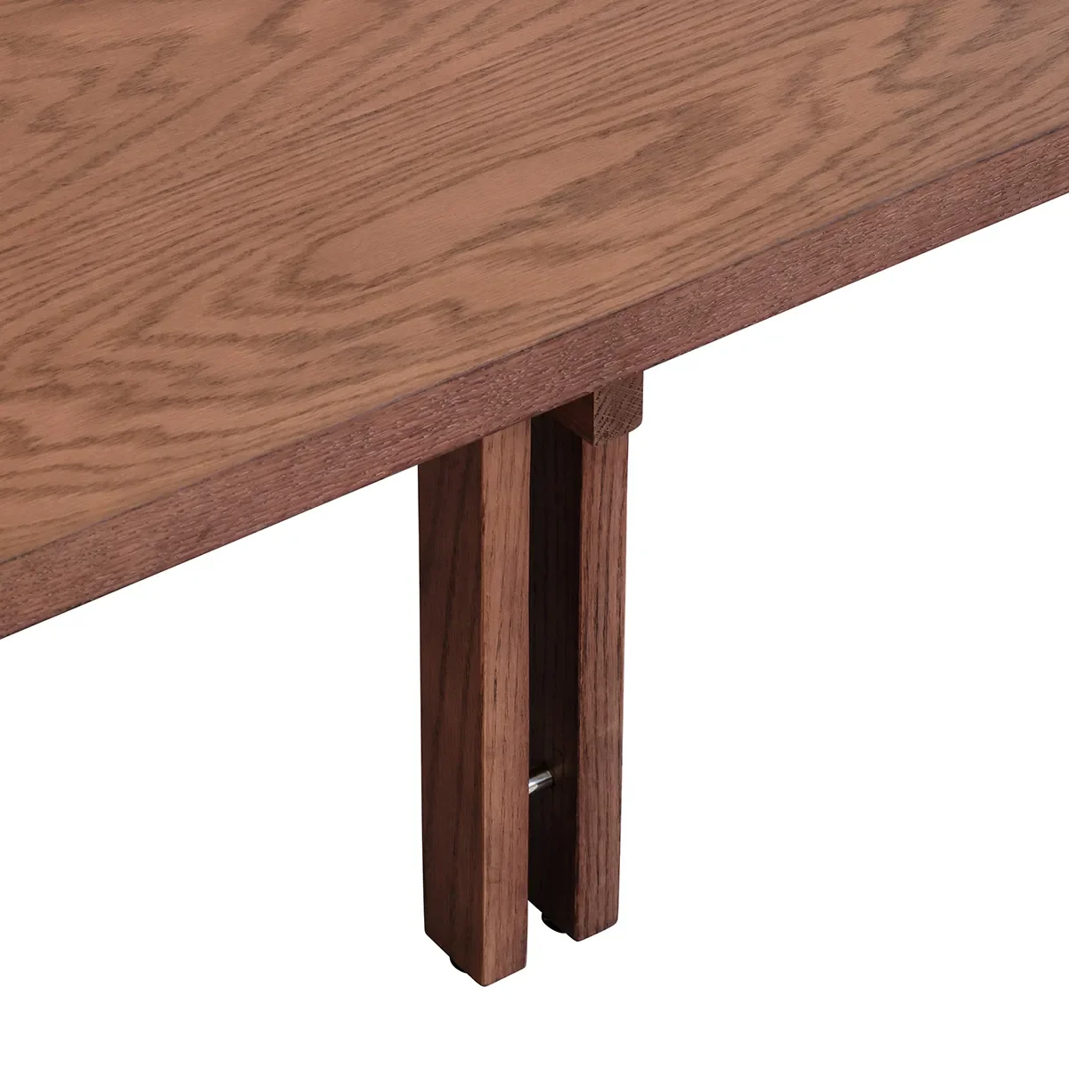 Sofabord i eg 80x80 Plinth Classic Brown Oak