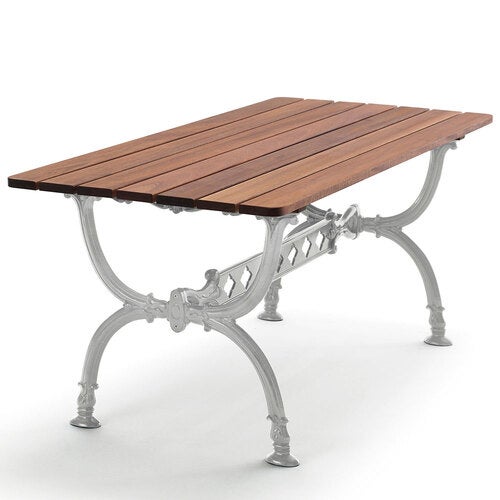 Byarum bord stativ: natur / træ: olieret mahogni