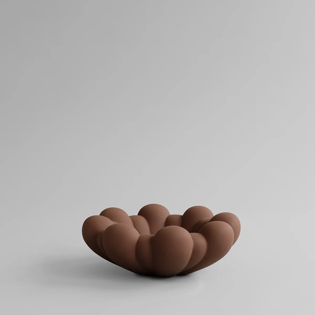 Håndlavet Dekorationsskål Bloom Almond Ø 44 cm