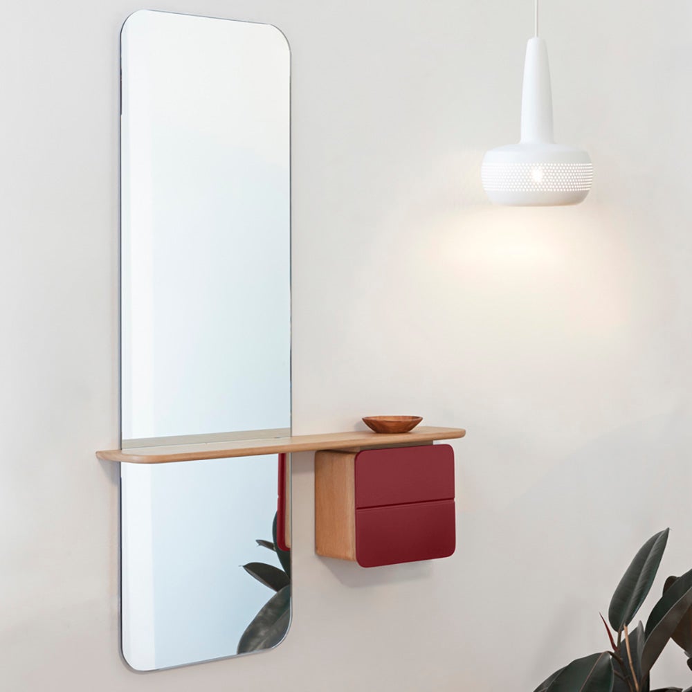 One More Look Spejl eg/Ruby Red