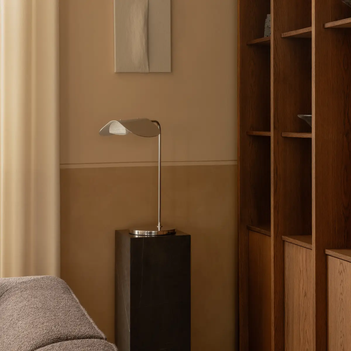 Wing Bordlampe Aluminium