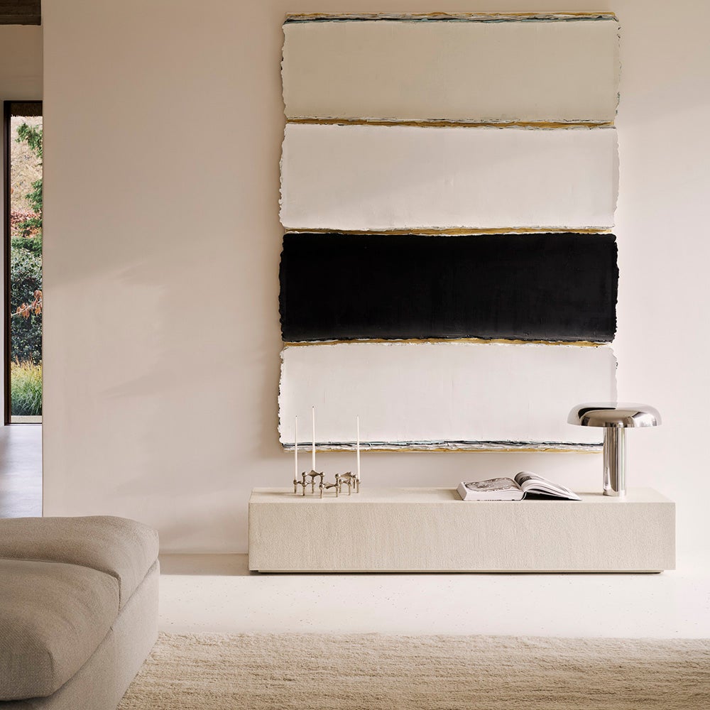 Elements Gulvhylde/Bænk - Off White 180x45x30 cm