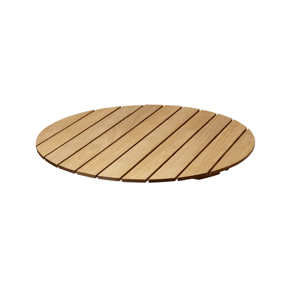 Grythyttan Stålmöbler, Bordplade 100 cm Ubehandlet eg