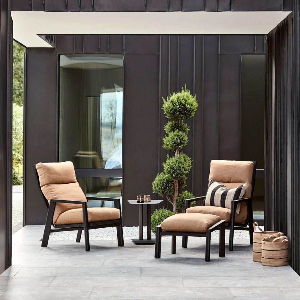 Slide fodskammel Sort/Cinnamon Gold