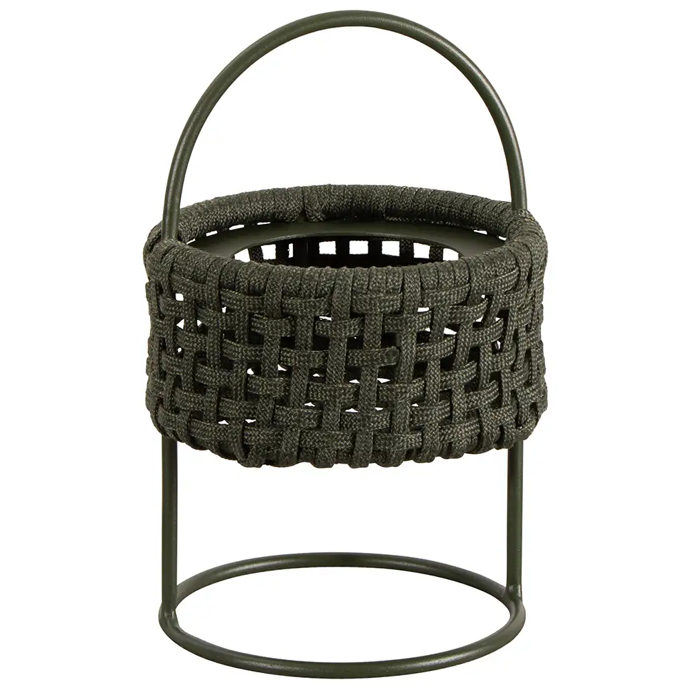 Illusion lampe Dark green, Soft Rope