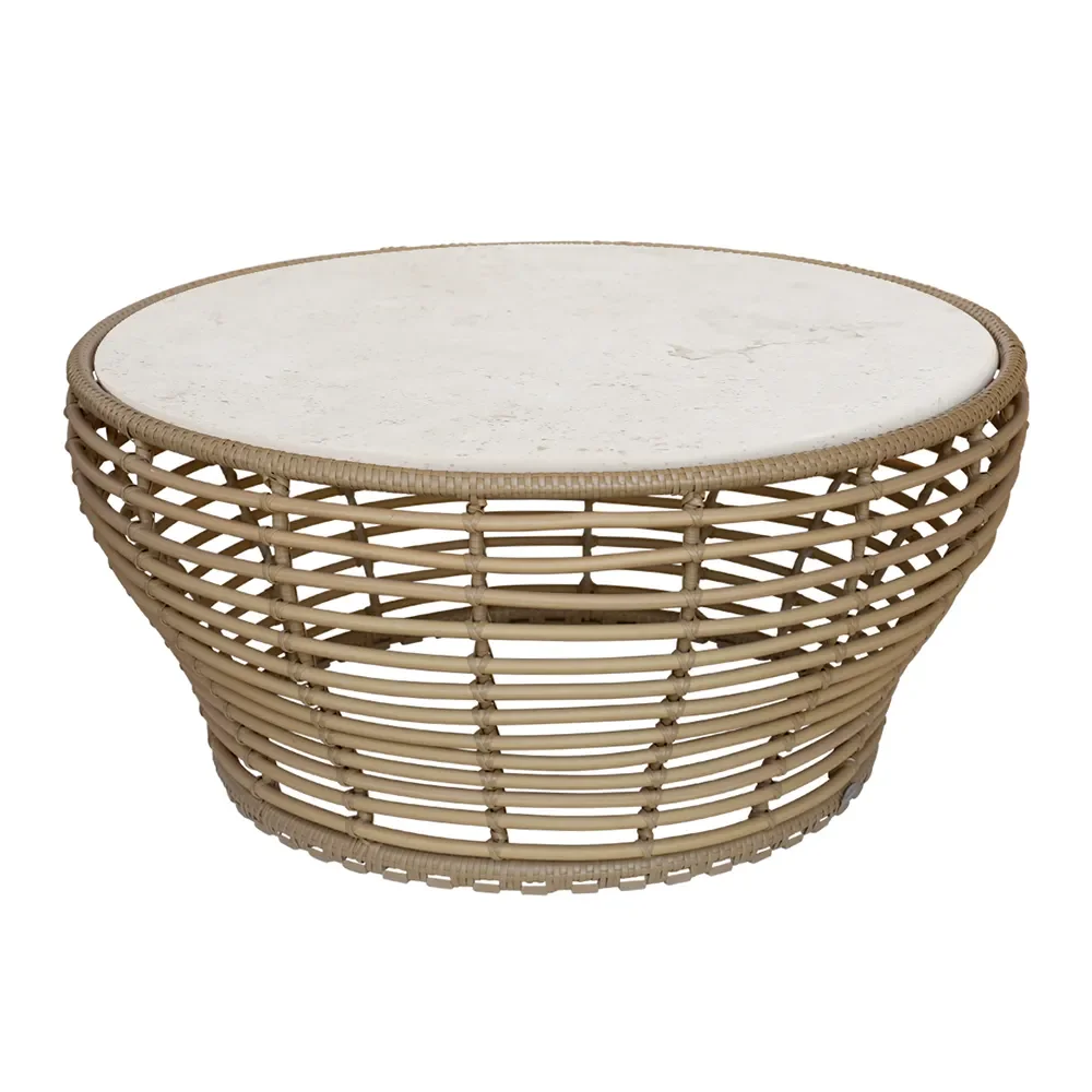 Basket sofabordfod 95 cm Natur