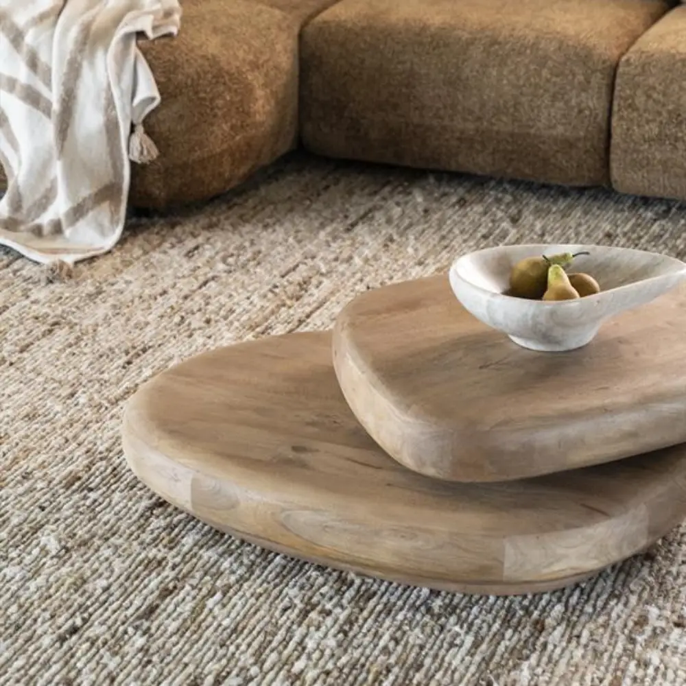 Kabo  Sofabord- light brown 100x80x27 cm