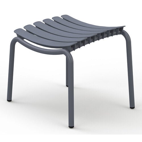 Reclips fodskammel grå aluminium