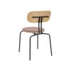 Curious Spisestol Eg/Sort Metal Stone Rose
