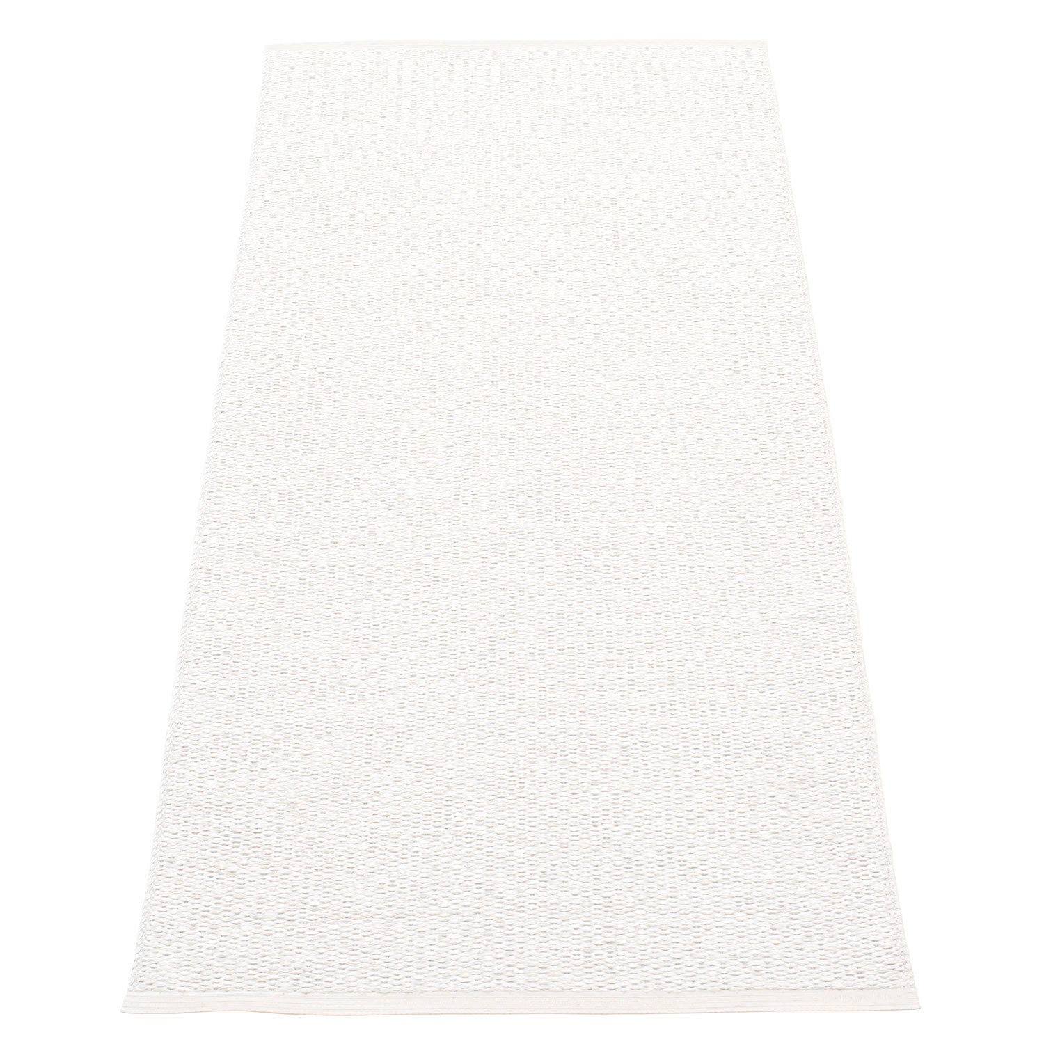 Pappelina, Svea tæppe 70x160 cm white metallic / white