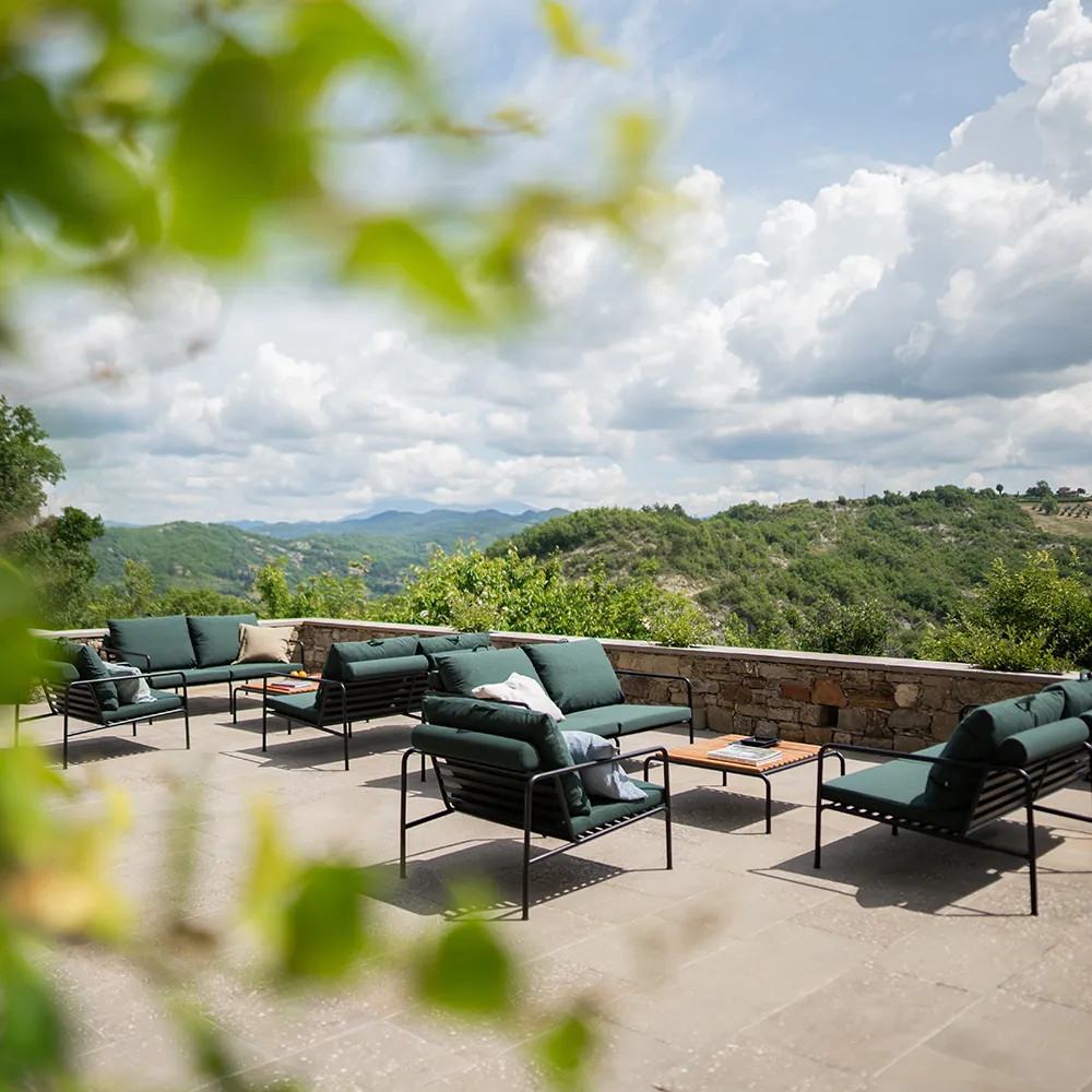 Avon 2-personers sofa Ash/White 