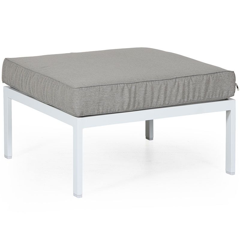 Leone Fodskammel Hvid Brafab