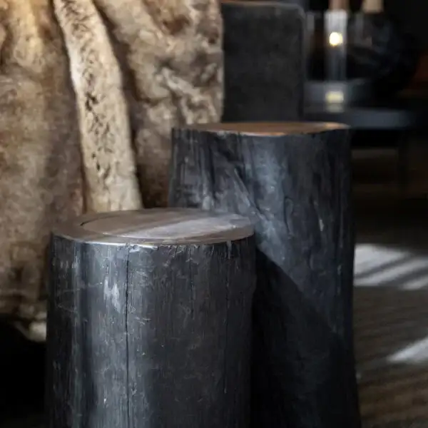 Skammel/Sidebord Colorado 40 Sort Artwood