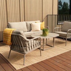 Coleville 3-sitzer-sofa Khaki/Burlap Beige