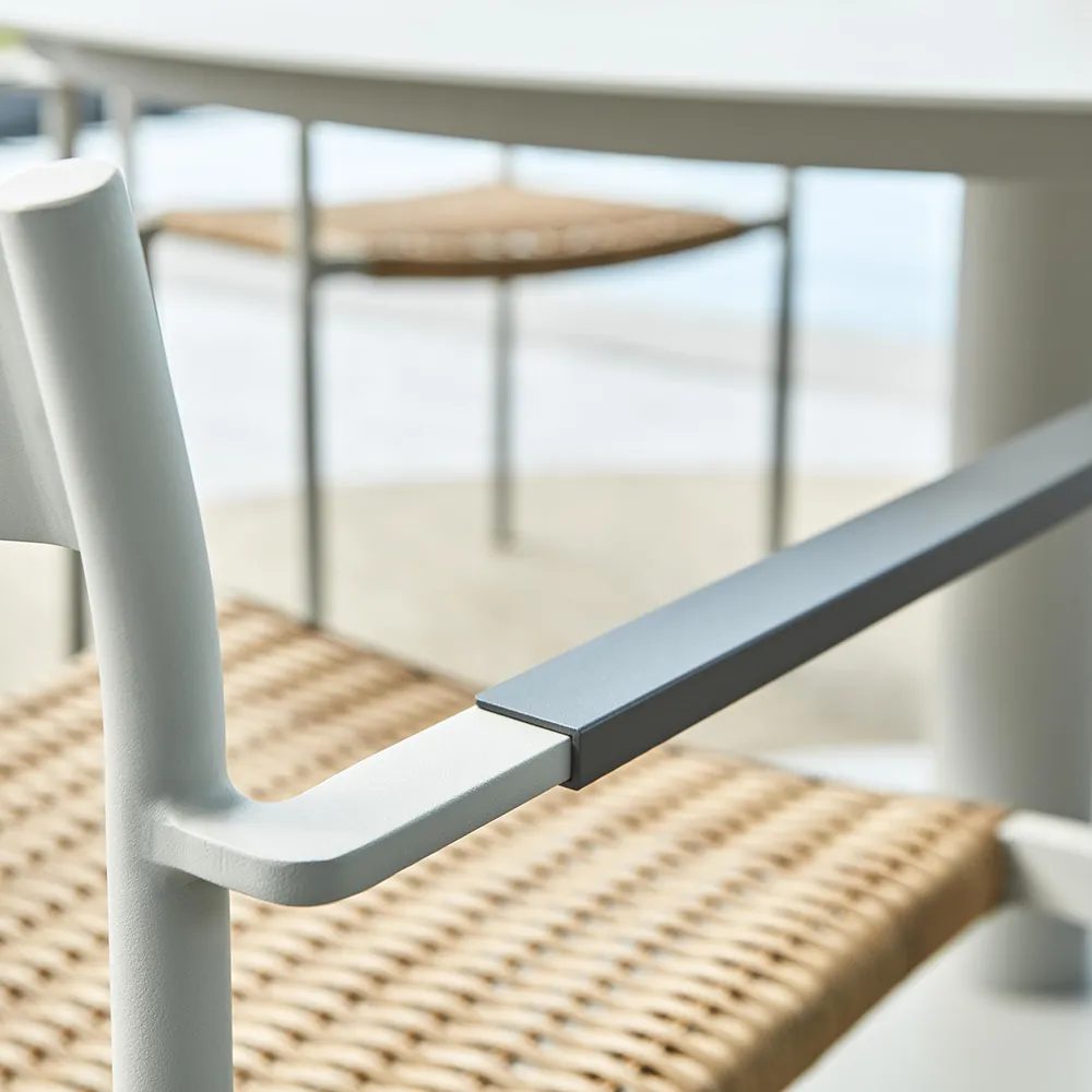 DK armlænsstol light grey 