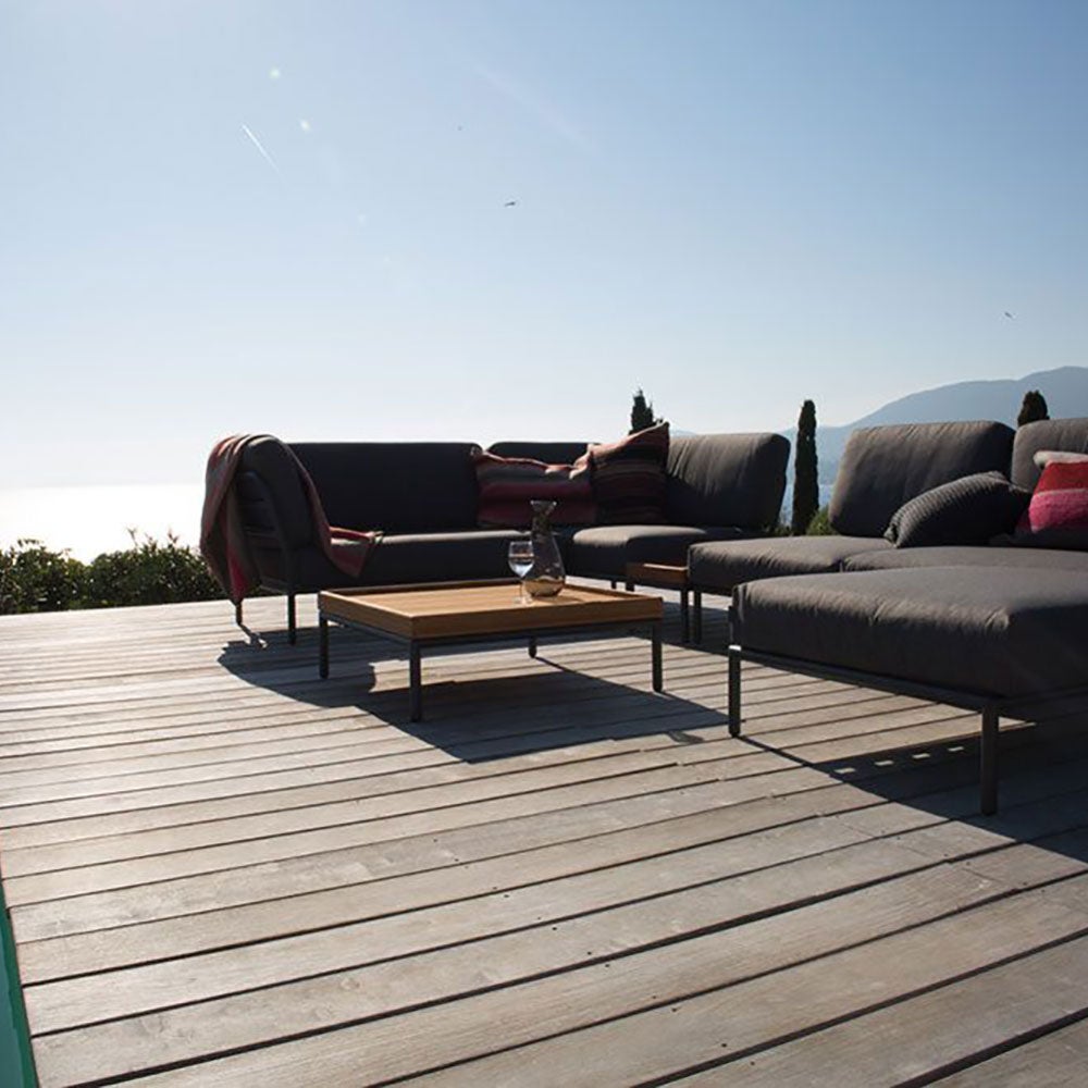 Level fodskammel mørkegrøn