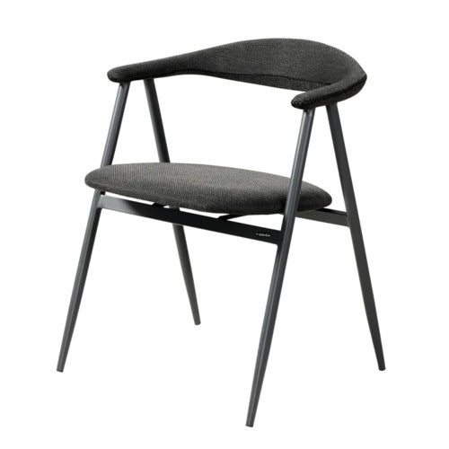 Stol med armlæn Black Barley/Anthracite
