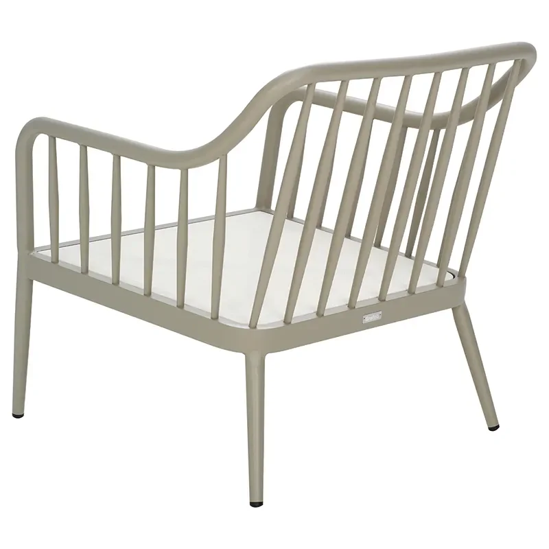 Coleville lænestol Khaki/Burlap Beige