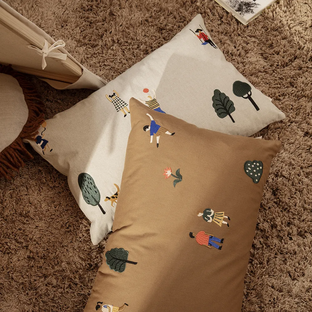 Uldmåtte Meadow High Pile L Light Sand