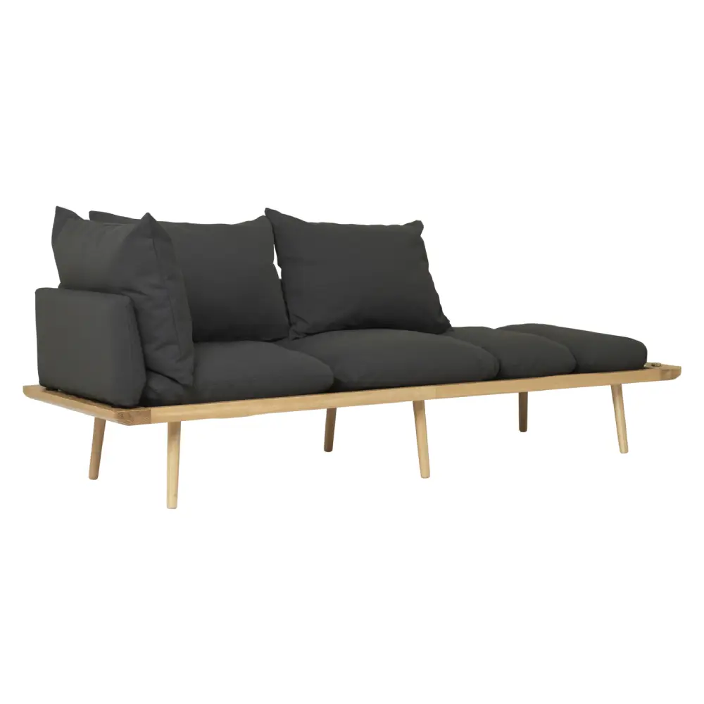 Lounge Around 3-personers sofa Oak/Shadow